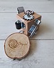 klocki i zabawki drewniane Kostka manipulacyjna tablica sensoryczna mini 3