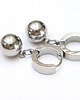 kolczyki srebrne Alloys Collection /Ball silver/ vol. 3 - kolczyki 5