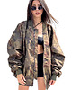 kurtki damskie Kurtka typu bomber oversize camo 2