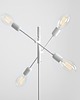 lampy podłogowe Minimalistyczna lampa podłogowa Twigo Floor 4, biała 3