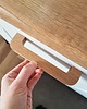 gałki do mebli Uchwyty meblowe z drewna, dębowe, dąb 230mm 2