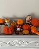 dodatki - różne Dynia ozdobna handmade, pomarańczowe, 3 sztuki 2