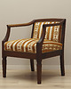 fotele Fotel mahoniowy, duński design, lata 70, produkcja: Dania 1