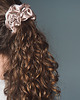 gumki do włosów Satynowa gumka do włosów scrunchie Beżowa RÓŻNE MODELE 5