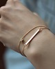 bransoletki złote 16k Gold Plated Bar Bracelet 3