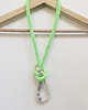 naszyjniki - inne Naszyjnik dzianinowy boho handmade bawełna 1