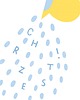 kartki, zaproszenia na chrzest Splash..Kartka-Chrzest od PIESKOT 1