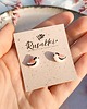 kolczyki z masy plastycznej Kolczyki raniuszki leśnie ptaszki, biżuteria z motywem ptaszków, boho 2