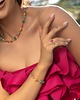 bransoletki - inne Kolory lata z hematytem bransoletka z kamieni - srebrne hematyty 1