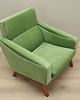 fotele Fotel zielony, duński design, lata 70, produkcja: Dania 4