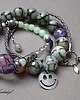 bransoletki z kamieni naturalnych mint & violet -bransoletki  7