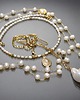 korale Sautoir /white pearls/ - naszyjnik 4