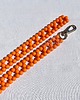 paski damskie PHASES Orange pasek z koralików 5