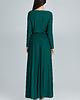 sukienki maxi damskie Sukienka maxi m604 zielony 3