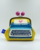 torebki mini Love Letter! Mustard Clutch Bag 1