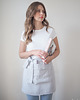 fartuchy kuchenne Lniany fartuszek zapaska LIGHT GRAY 1