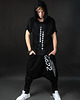 t-shirt damskie Czarny t-shirt z kapturem Express yourself 5