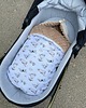 śpiwory i rożki niemowlęce Śpiworek do gondoli "Wielcy odkrywcy" 1