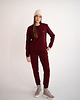 bluza bez kaptura damska Bluza Burgundy 1