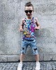 t-shirty dla chłopców Bokserka Top Boy DR.CROW Cartoon 2
