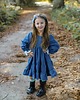sukienki dla dziewczynki Sukienka Dresowa Blue Dress 2