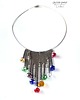 kolie Na kolorowo. Oryginalna kaskada w modnym stylu BOHO ciekawy prezent handmade 4