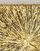 obrazy The Sun - obraz strukturalny złoty 20x20 cm 3