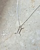 srebrne naszyjniki Znak zodiaku BLIŹNIĘTA -naszyjnik srebro, złoto,róż 4