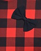 sukienki dla dziewczynki Sukienka w czerwono-czarną kratę 68-98 / BUGZY 2