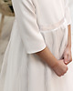 sukienki komunijne Sukienka długa z tiulem na podszewce, CHANEL biała 4