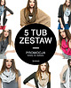 szale damskie promocyjny zestaw 5 TUB wybierz KOLORY 1