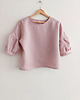 bluzki - inne Bluzka "COSMOS" old rose, 100% len S/M 3