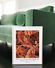 grafiki i ilustracje PLAKAT  dekoracyjny William Morris jesienne liście 5