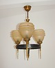 lampy wiszące Żyrandol vintage z lat 60., Mid-Century Modern 2