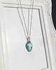 wisiory Larimar- naszyjnik z kamieniem naturalnym 2