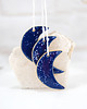 Ozdoby na ścianę Ceramiczne ozdoby wiszące księżyce 6