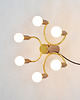 plafony Lampa Leola, lata 70 9