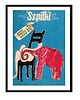 plakaty Plakat Oryginalna oprawiona okładka Szpilki z 1985 r  2