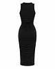 sukienki maxi damskie Sukienka czarna krótka YY300162 3