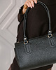 torby na ramię PERFECT BAG - skórzana torebka - czarna 4