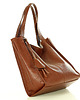 torby na ramię Modna torebka damska skórzany shopper bag - MARCO MAZZINI Portofino Max brąz 4