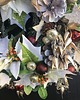 wianki bożonarodzeniowe Wianek bożonarodzeniowy biała poinsettia 2