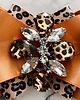 broszki Brosza z ozdobą z panterki Panterka 3