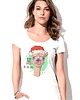 t-shirt damskie Koszulka  z nadrukiem Do You need Santa? 1