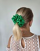 gumki do włosów Gumka jedwabna, scrunchie, frotka green grass MAXI 1