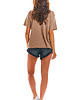 t-shirt damskie Bluzka C203 beż 4