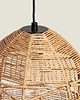 lampy podłogowe Lampa podłogowa z plecionym kloszem Beyavo 166 cm 3