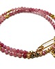 chokery Turmaliny różowe /choker/ vol. 54 - naszyjnik - Szlachetna kolekcja 2