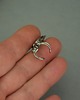 nausznice Nausznica  ażurowa na ucho czarny  agat wire wrapping 5