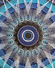Ozdoby na ścianę STAR #4 BLUE Obraz String art 2